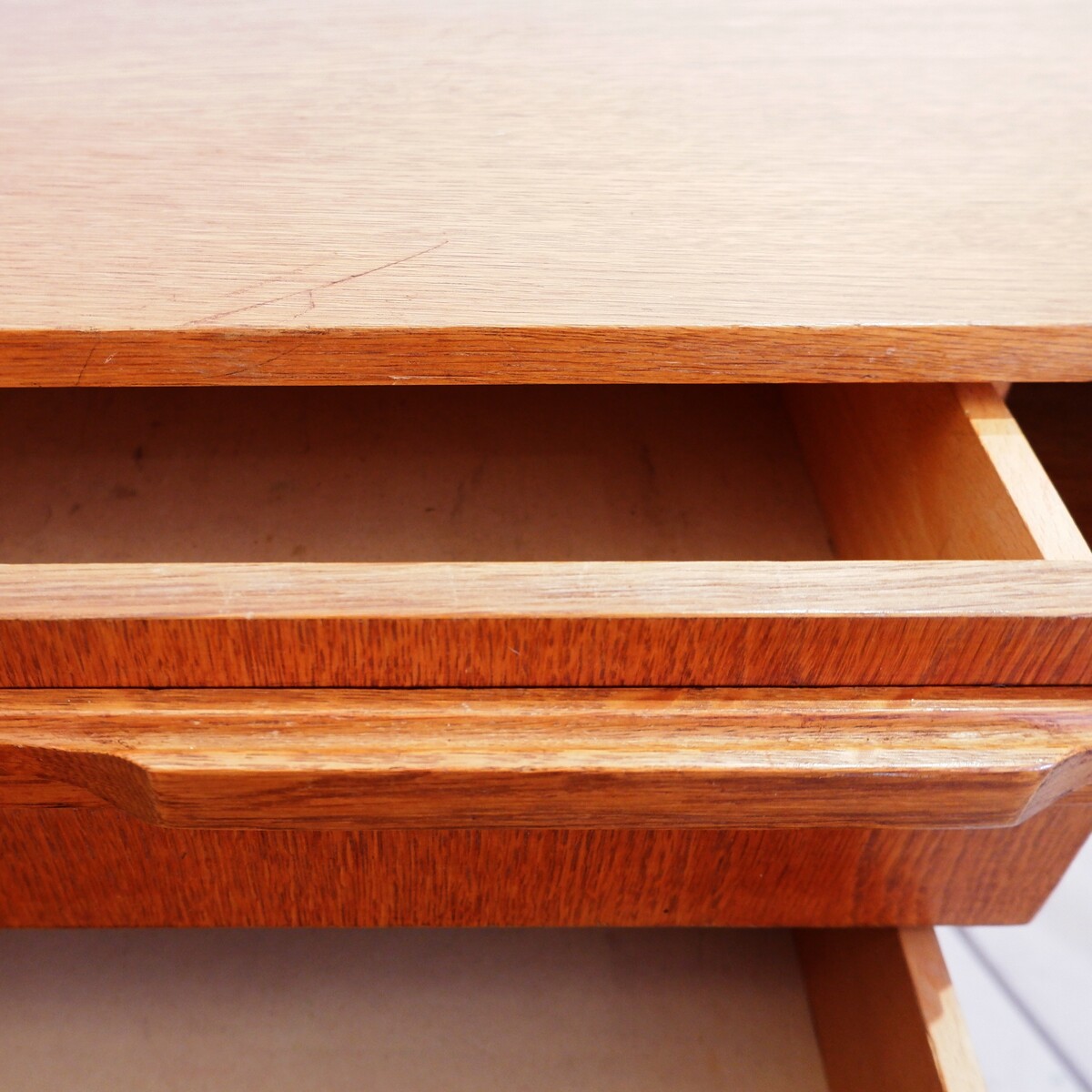Mid-Century desk with Sled Legs from Oto, 1960s