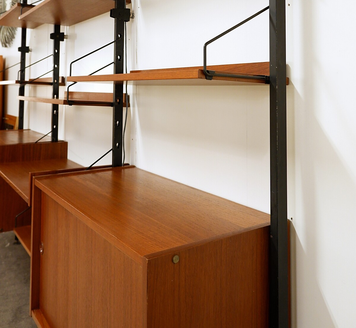 Mid-century IMB Floor-To-Ceiling Wall Unit - Serie Selex - Italy 1960s