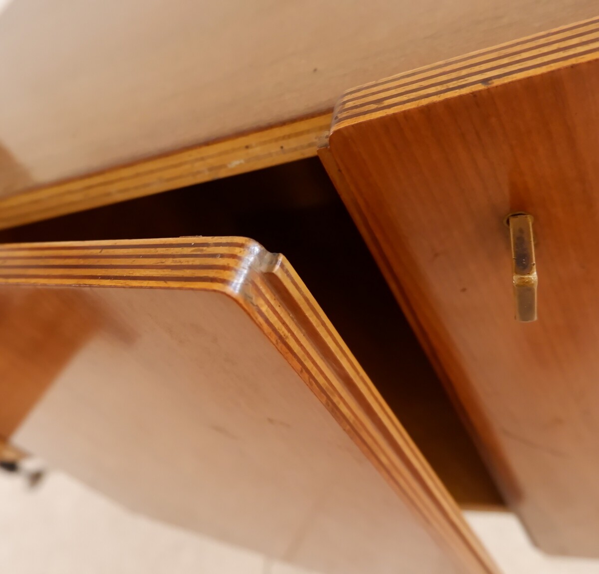 Mid-century Italian Floor-To-Ceiling Wall Unit - 1960s