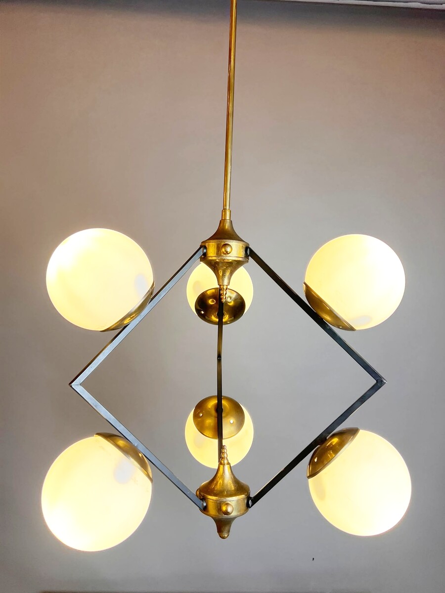 Mid-Century Italian Pendant Lamp, 1960s