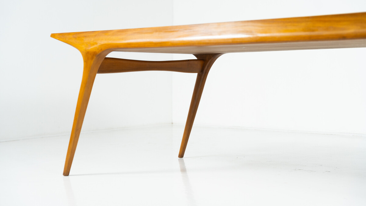 Mid-Century Large Dining Table by Carlo de Carli, Walnut, 1950s