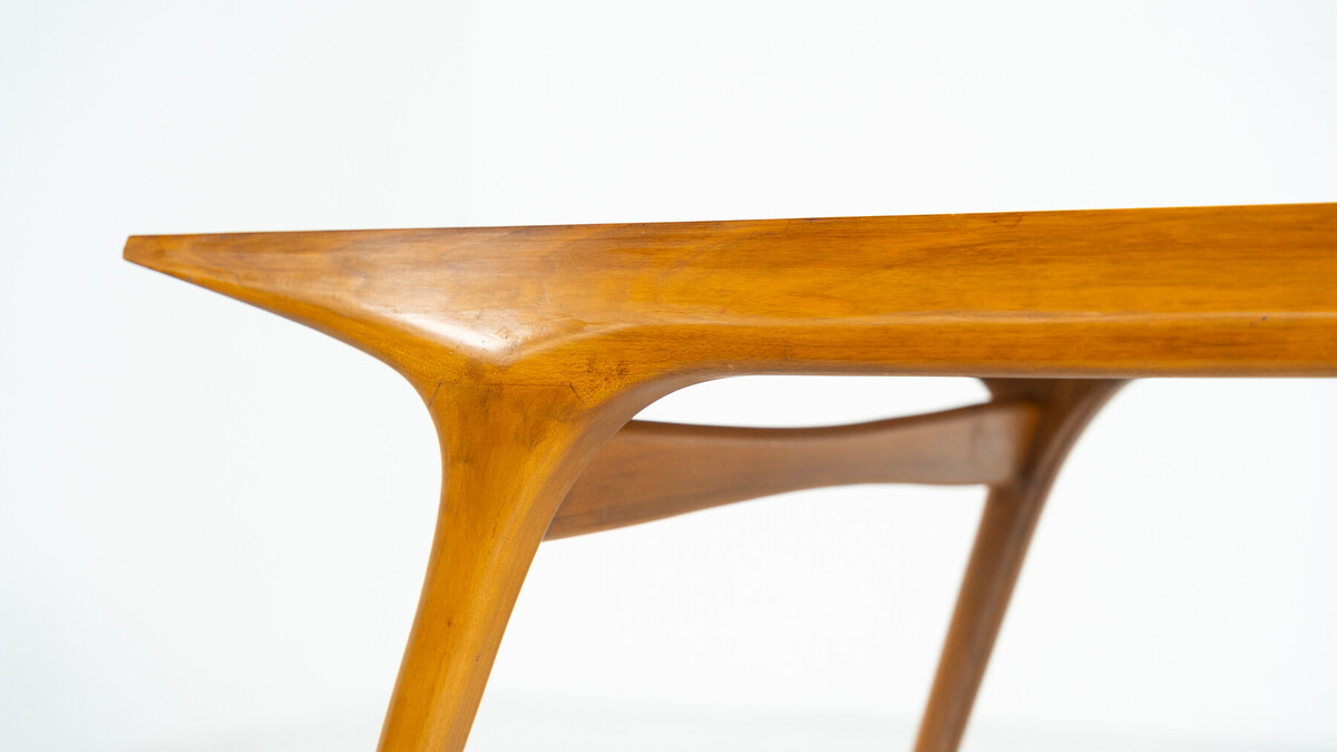 Mid-Century Large Dining Table by Carlo de Carli, Walnut, 1950s