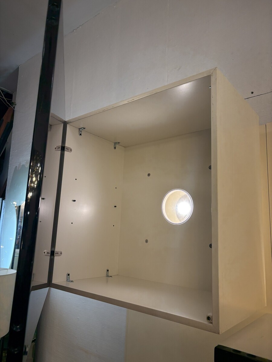 Mid-Century Lighting Wall Unit by Roberto Monsani for Acerbis, 1970s