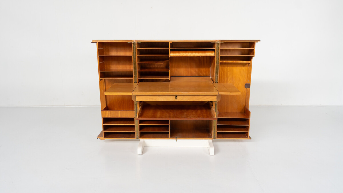 Mid-Century Magic Box Desk by Mummenthaler & Meier, Switzerland, 1955