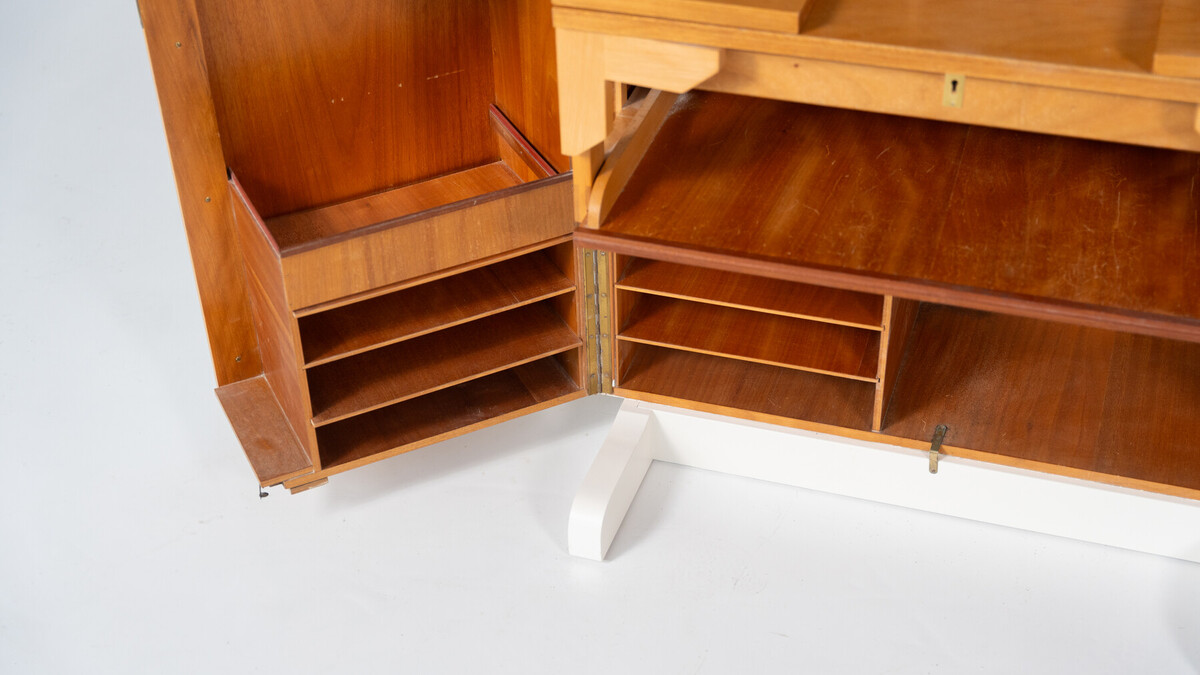 Mid-Century Magic Box Desk by Mummenthaler & Meier, Switzerland, 1955