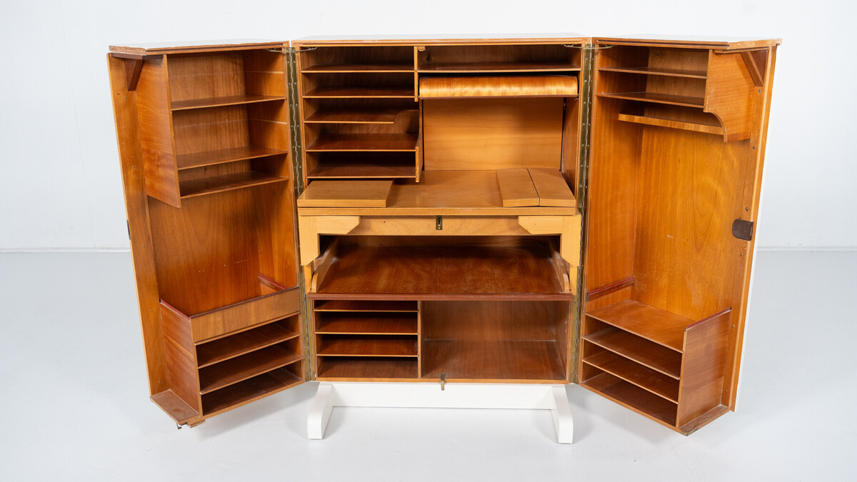 Mid-Century Magic Box Desk by Mummenthaler & Meier, Switzerland, 1955