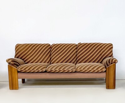 Mid Century Modern 3 Seater Sofa by Sapporo, for Mobil Girgi