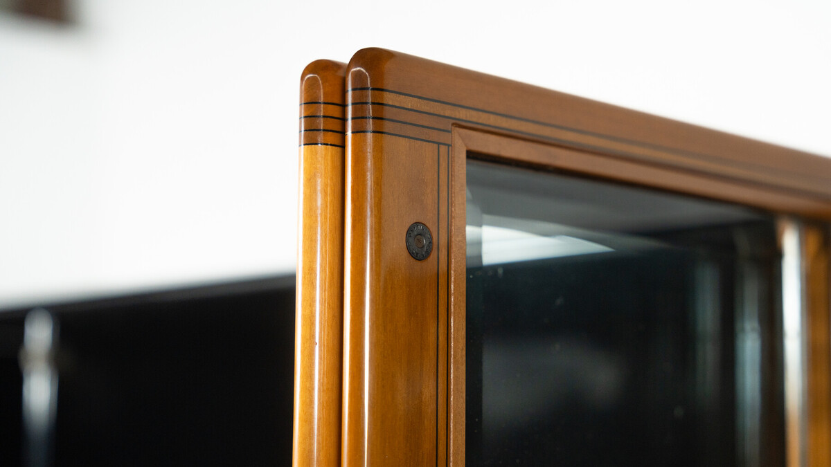 Mid-Century Modern Artona Bookcase/Vitrine by Afra and Tobia Scarpa, Maxalto,1960s