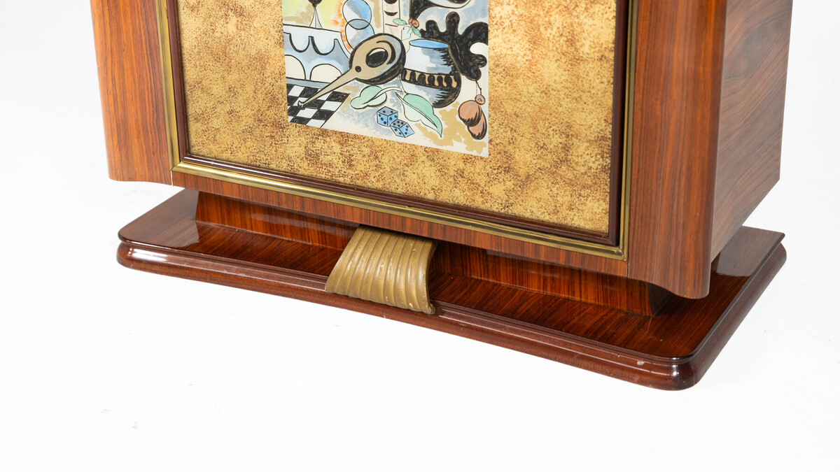 Mid-Century Modern Bar Cabinet by Paolo Buffa, 1950s