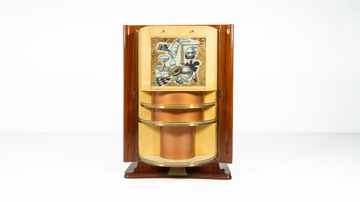 Mid-Century Modern Bar Cabinet by Paolo Buffa, 1950s