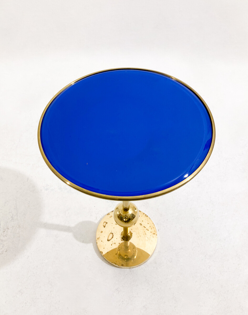 Mid-Century Modern Brass Side Table T1 by Osvaldo Borsani for ABV & Tecno, 1950s