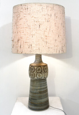Mid-Century Modern Ceramic Table Lamp, Denmark