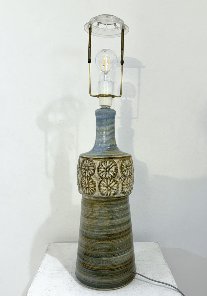 Mid-Century Modern Ceramic Table Lamp, Denmark