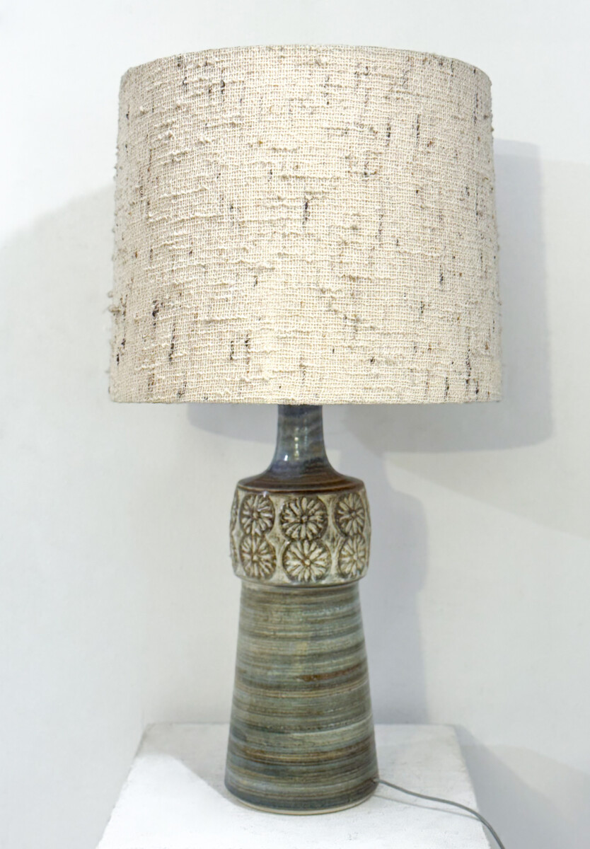 Mid-Century Modern Ceramic Table Lamp, Denmark