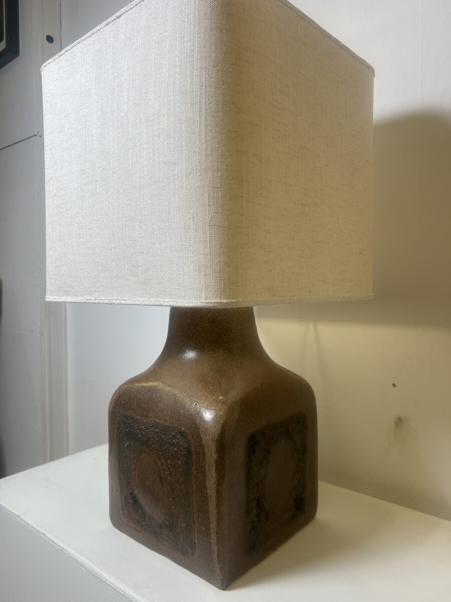 Mid-Century Modern Ceramic Table Lamp, Italy