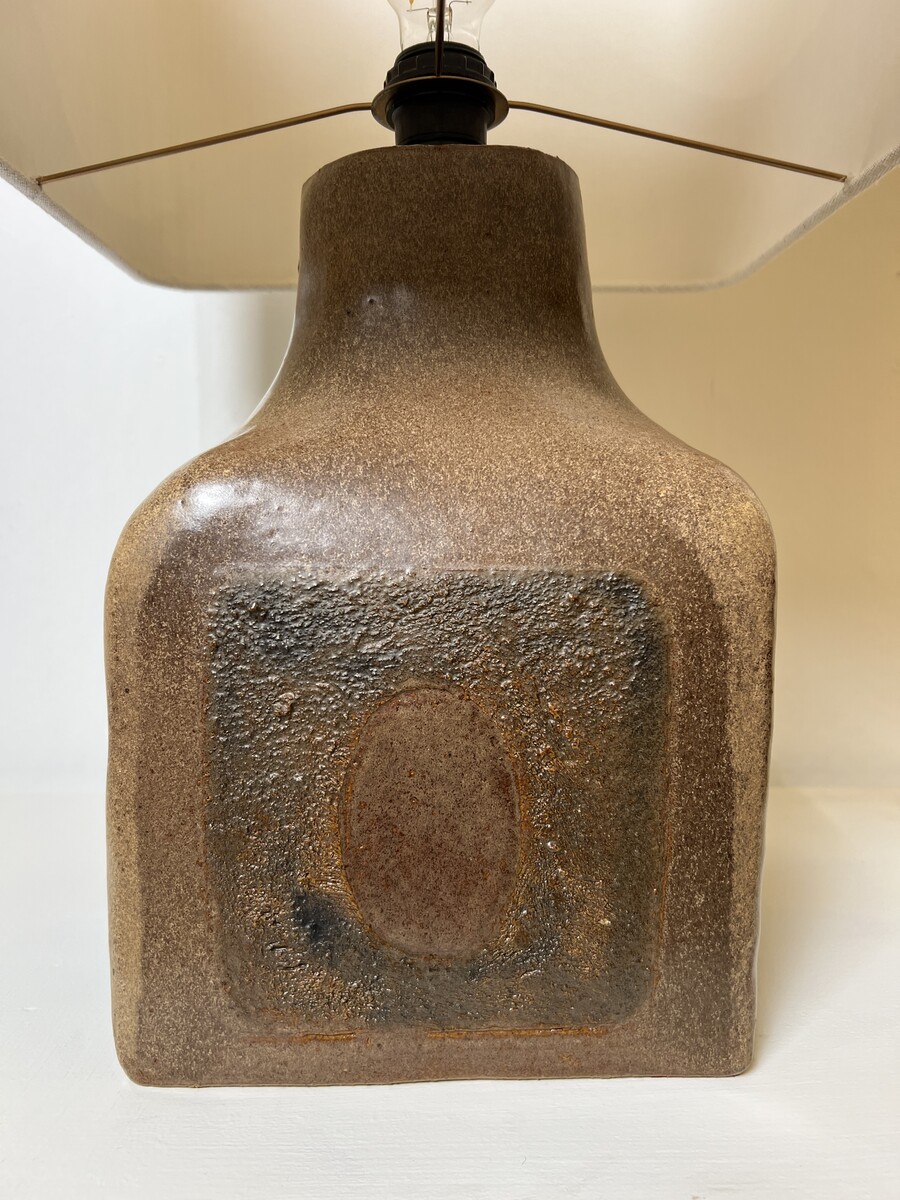 Mid-Century Modern Ceramic Table Lamp, Italy