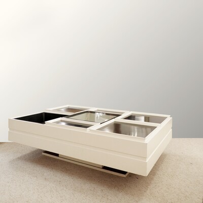 Mid-Century Modern Coffee Table by Carlo Hauner for Forma Italy, 1960s