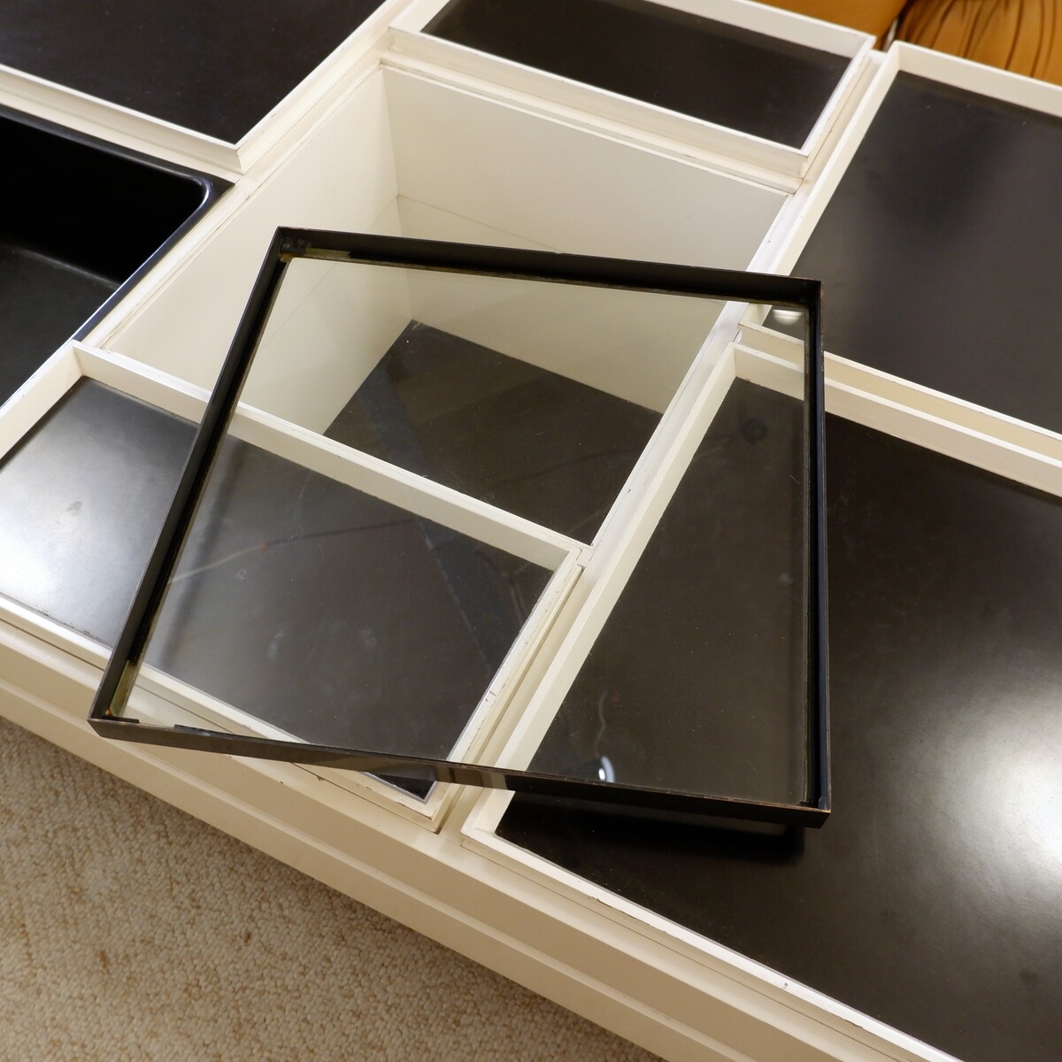 Mid-Century Modern Coffee Table by Carlo Hauner for Forma Italy, 1960s