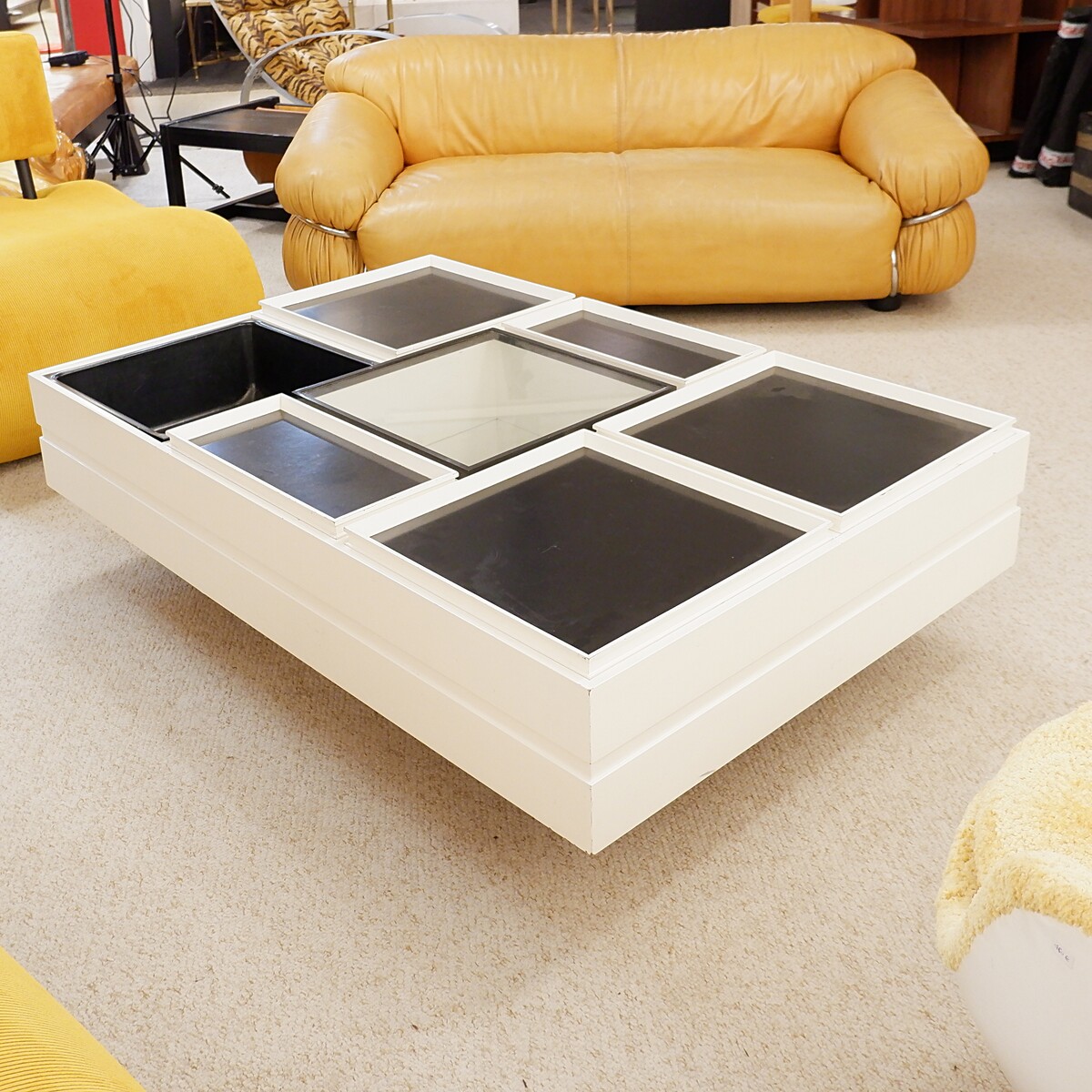 Mid-Century Modern Coffee Table by Carlo Hauner for Forma Italy, 1960s