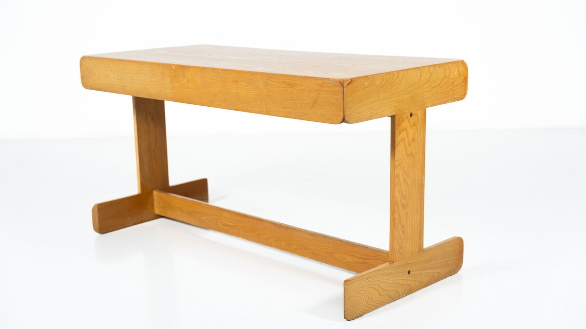 Mid-Century Modern Desk and Chair by Derk Jan De Vries, Domus, 1960s