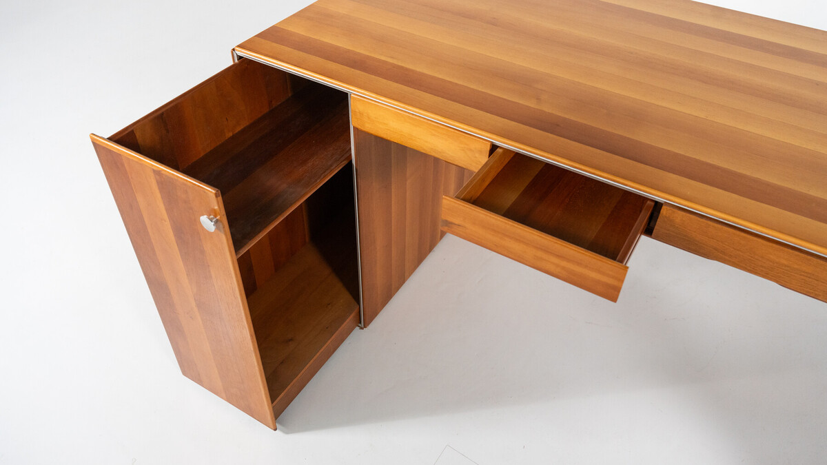 Mid-Century Modern Desk by Afra and Tobia Scarpa, Stildomus 1970s