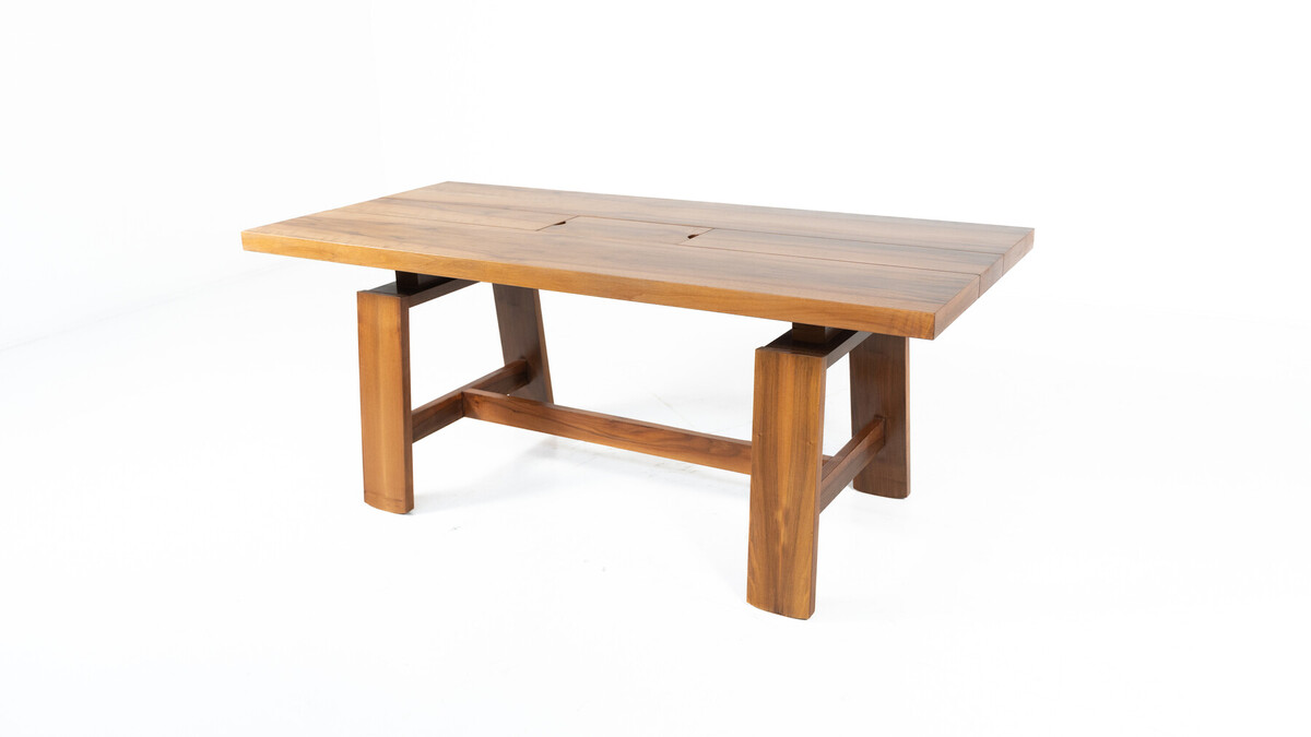 Mid-Century Modern Dining Table 611 by Silvio Coppola for Bernini, 1966