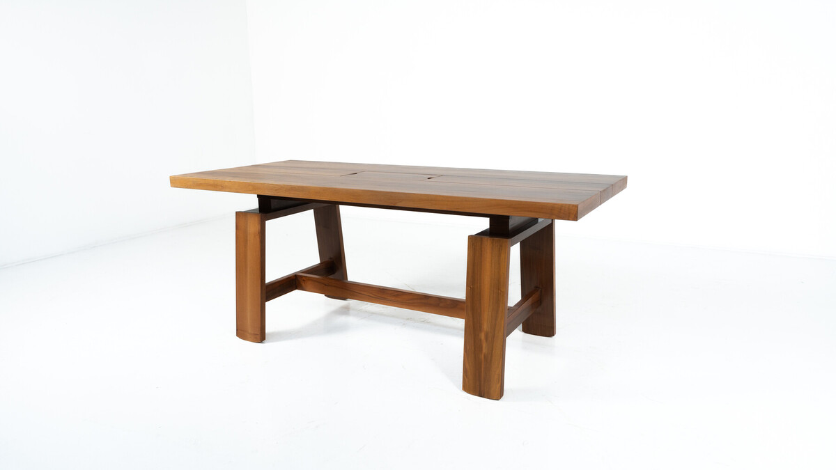 Mid-Century Modern Dining Table 611 by Silvio Coppola for Bernini, 1966