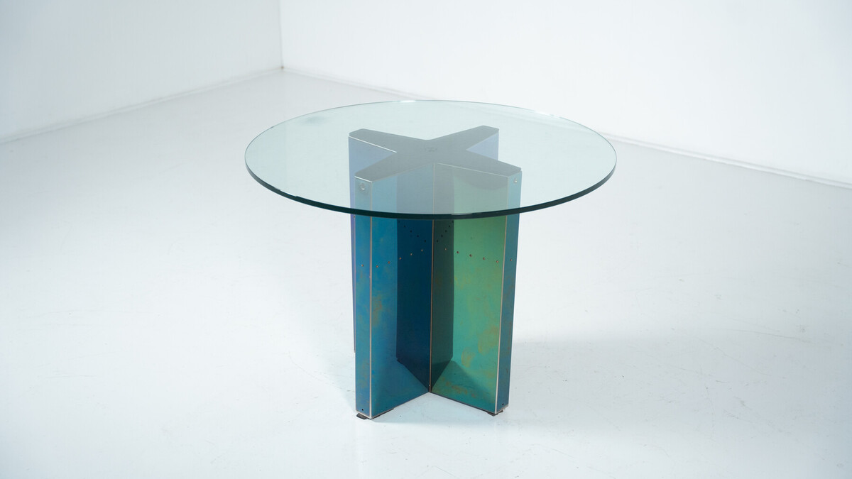 Mid-Century Modern Guéridon Table,Polygonon table by Tobia Scarpa for B&B