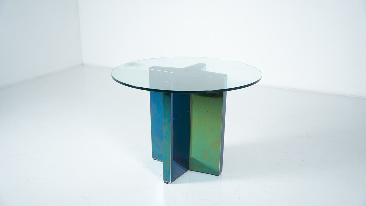 Mid-Century Modern Guéridon Table,Polygonon table by Tobia Scarpa for B&B