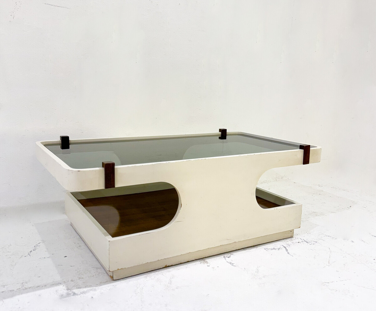 Mid-Century Modern Italian Coffee Table, 1970s