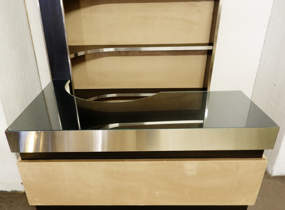 Mid-Century Modern Italian corner Bar - 1970s