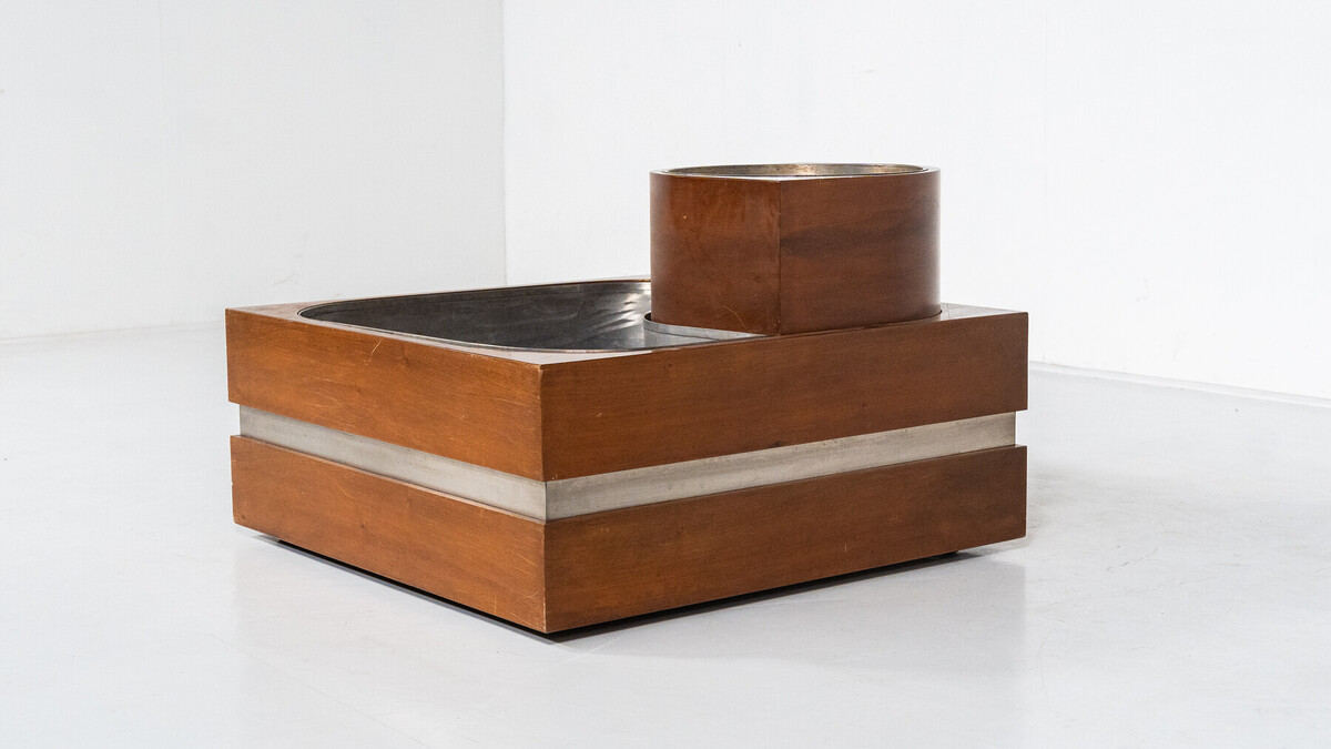 Mid-Century Modern Italian Planter, 1970s