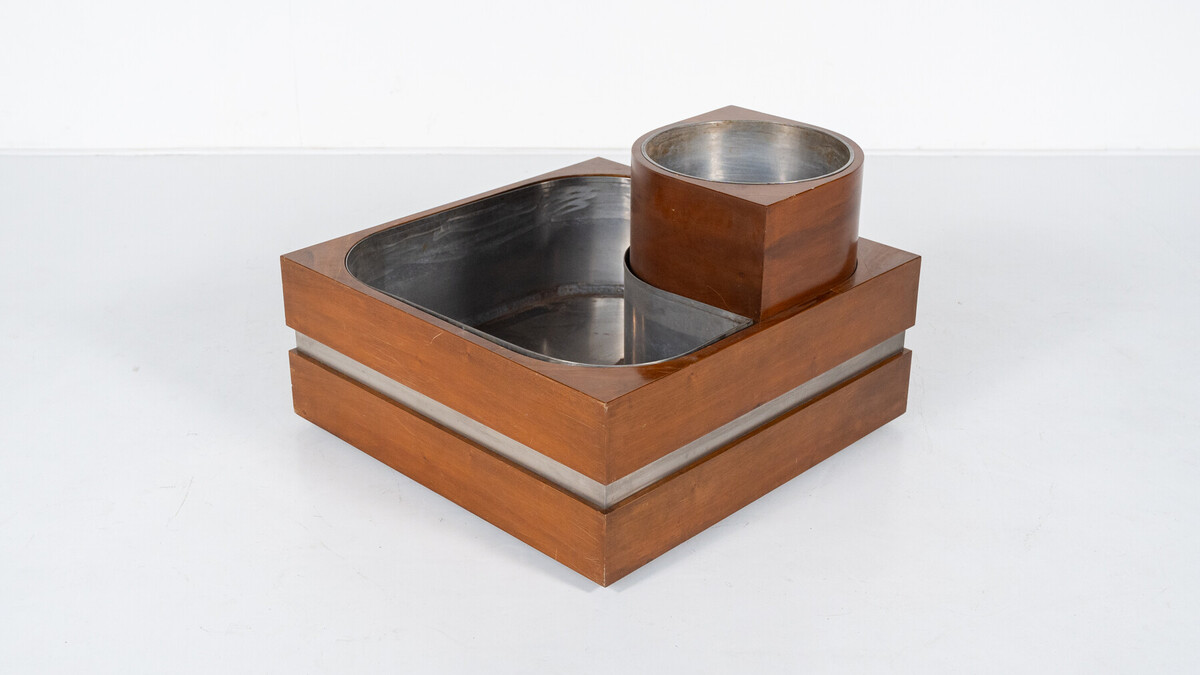 Mid-Century Modern Italian Planter, 1970s