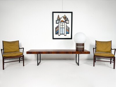 Mid-Century Modern Large Bench, 1960s