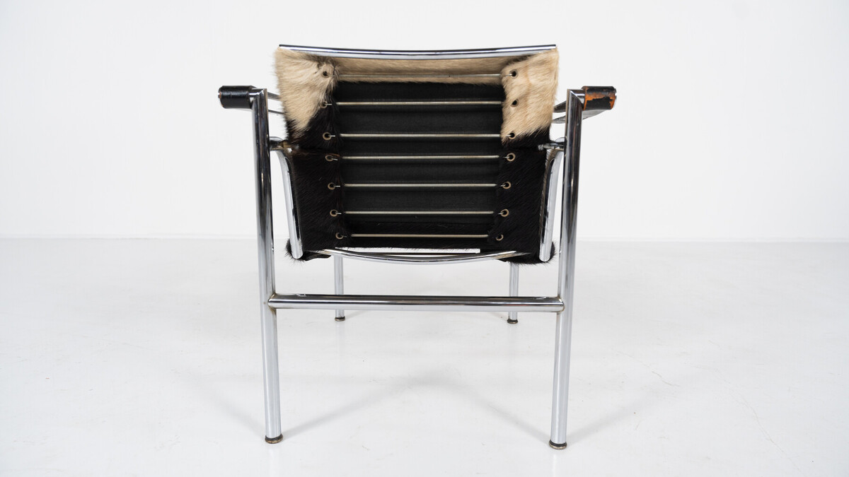 Mid-Century Modern LC1 Armchair by Le Corbusier, Pierre Jeanneret, Charlotte Perriand, 1960s