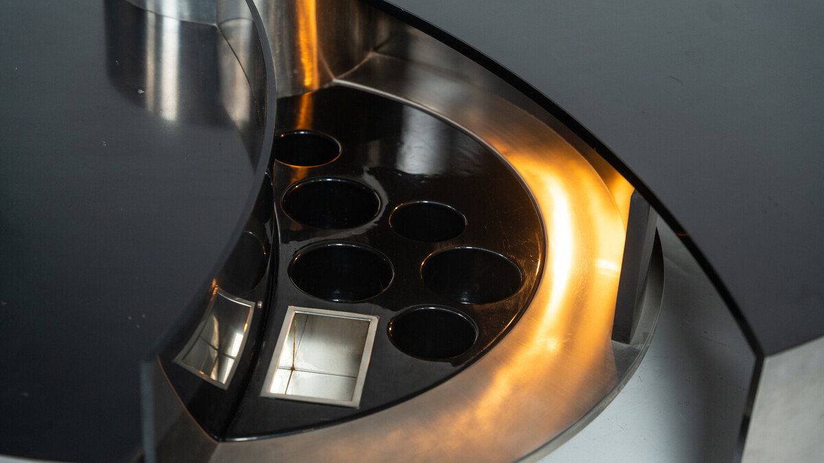 Mid-Century Modern Massimo Papiri Coffee Table by Mario Sabot, Italy, 1970s