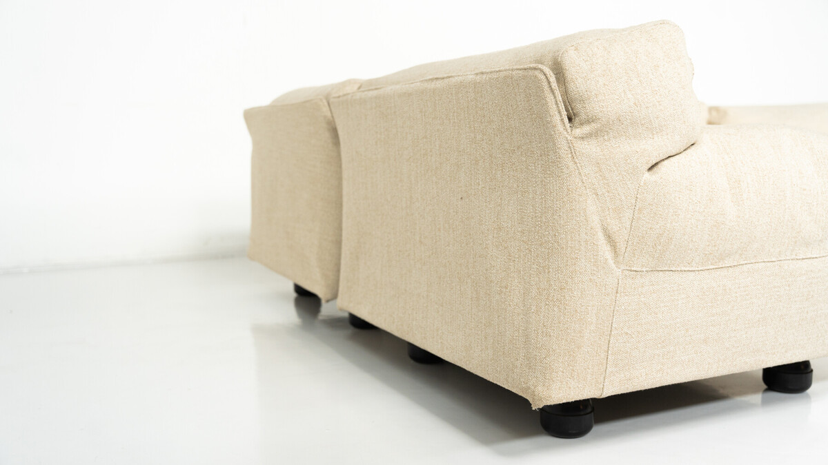 Mid-Century Modern Modular Fiandra Sofa by Vico Magistretti, Cassina, Italy, 1970s