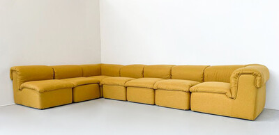 Mid-Century Modern Modular Sofa, Italy, 1960's - New Upholstery