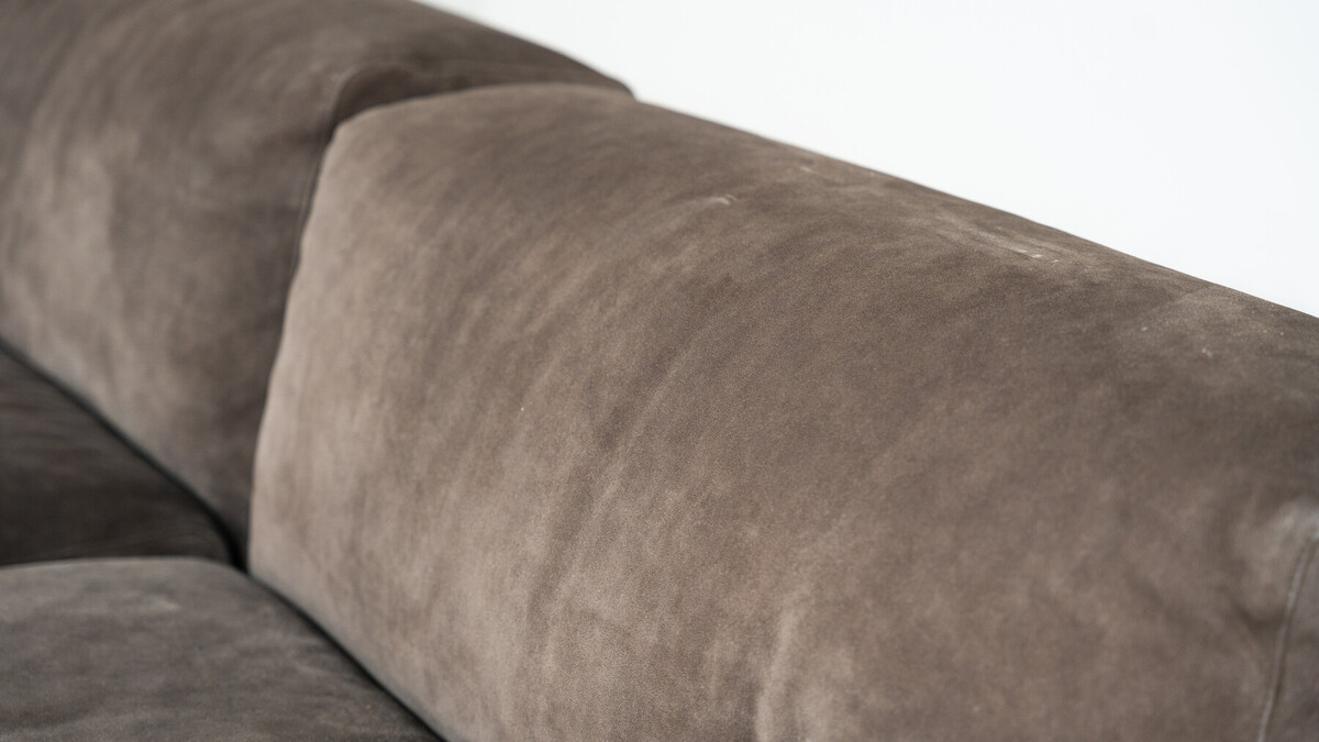 Mid-Century Modern Modular Three-Seater Fiandra Sofa by Vico Magistretti, Cassina, Italy,1970 -Original Fabric
