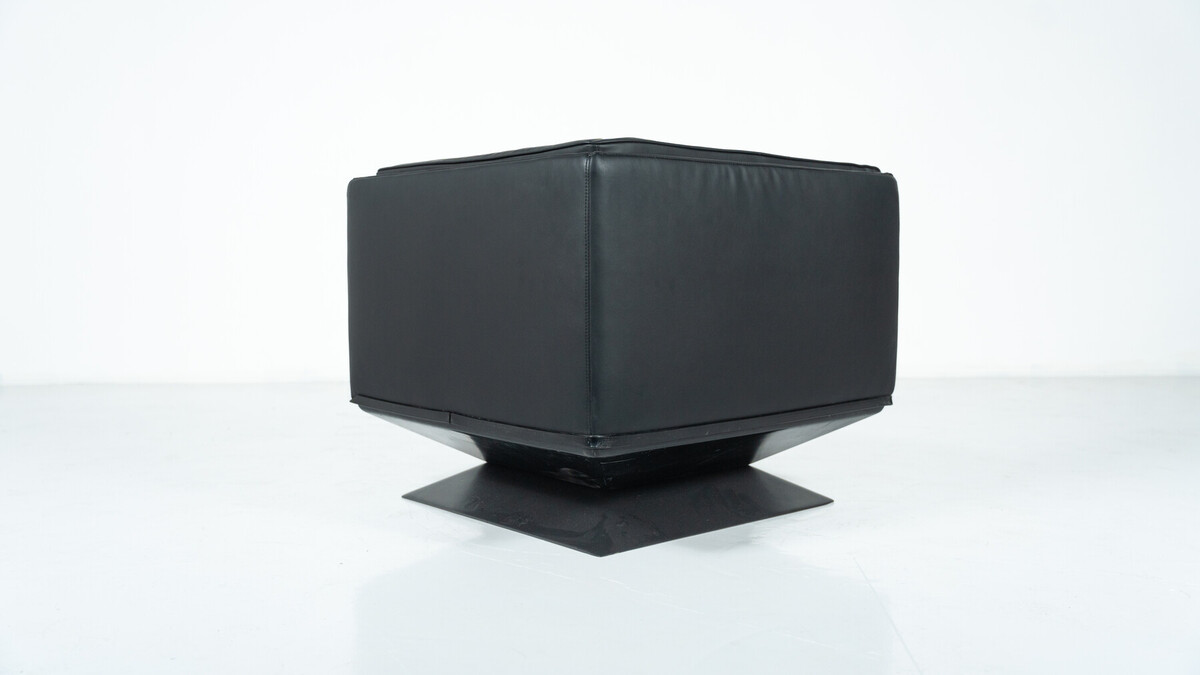 Mid-Century Modern Pair of Armchairs by Luigi Pellegrin for MIM Roma, Italy, 1950s