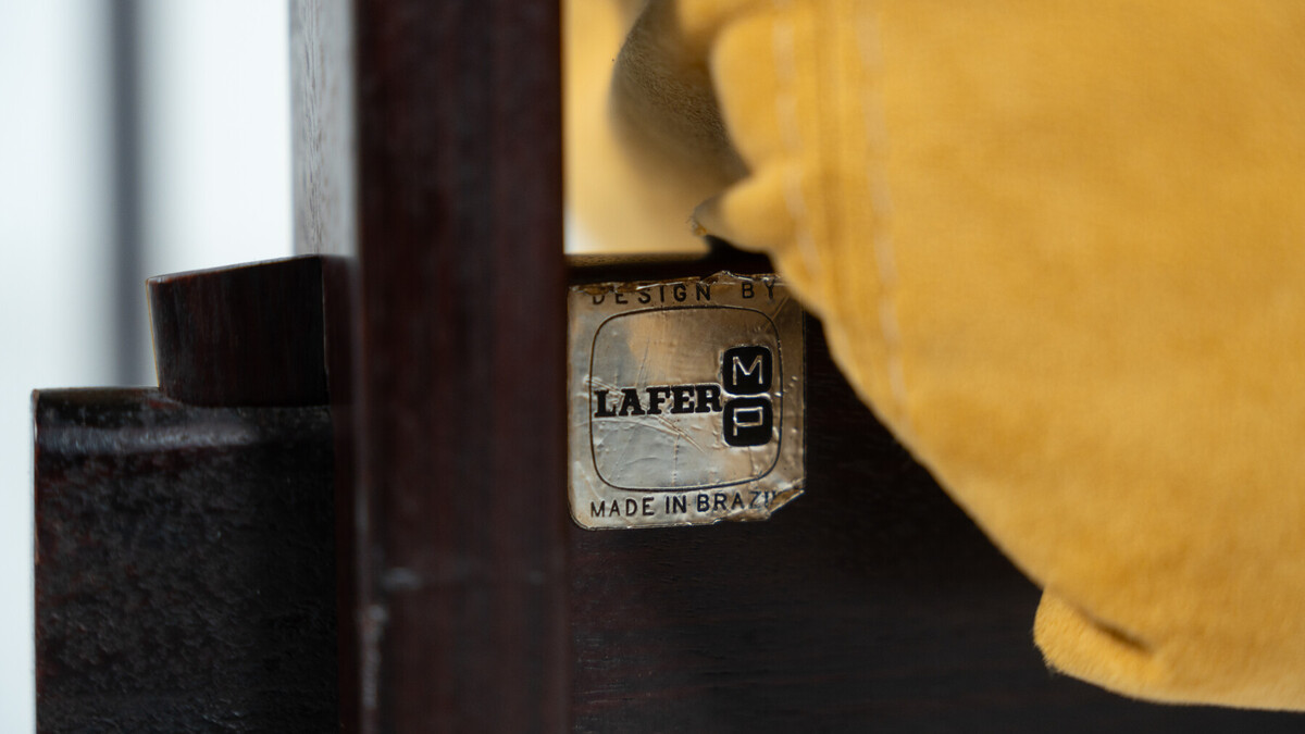 Mid-Century Modern Pair of Percival Lafer Armchairs, 1960s