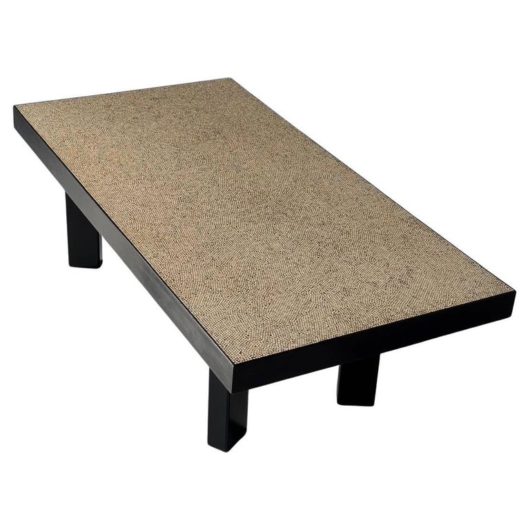 Mid-Century Modern Pepper Coffee Table by Ado Chale , Belgium - Signed