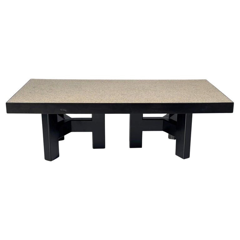 Mid-Century Modern Pepper Coffee Table by Ado Chale , Belgium - Signed