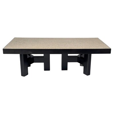 Mid-Century Modern Pepper Coffee Table by Ado Chale , Belgium - Signed