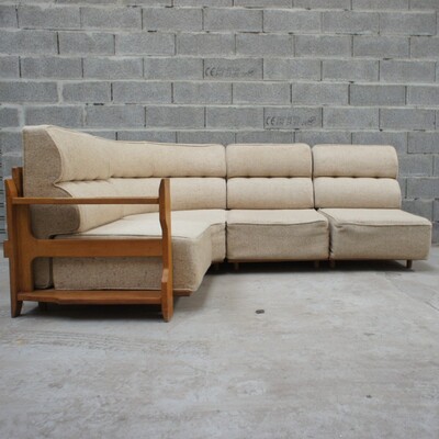 Mid-Century Modern Sofa by Guillerme et Chambron, votre maison