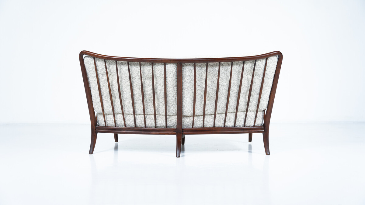 Mid-Century Modern Sofa by Paolo Buffa, Italy, 1950s - New Upholstery