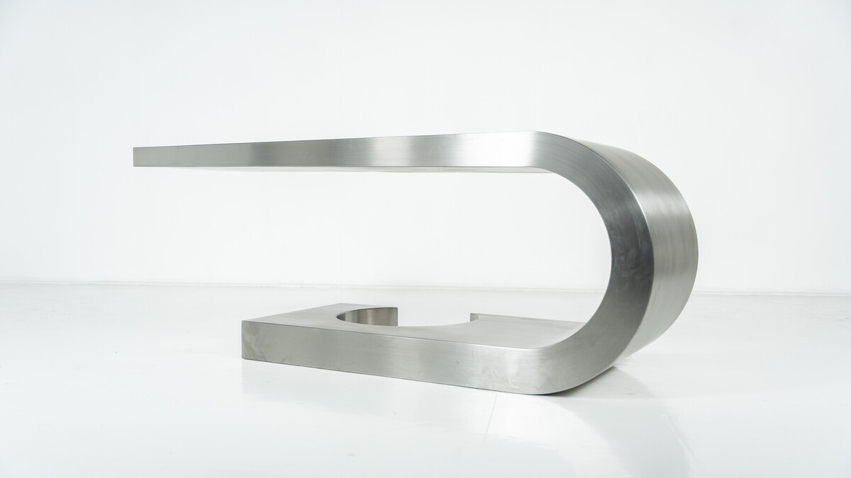 Mid-Century Modern Steel Desk 