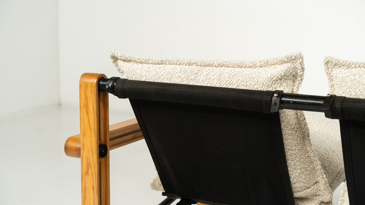 Mid-Century Modern Three-Seater Sofa, 1960s -  New Upholstery