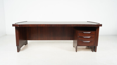 Mid-Century Modern Wooden Desk, Italy, 1960s