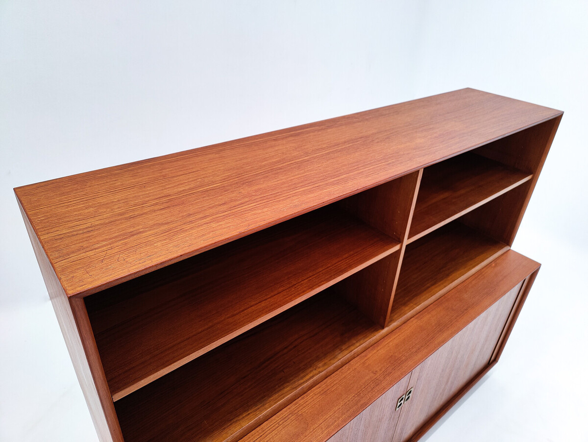 Mid-Century Modern Wooden Shelve/ Credenza by Arne Vodder, Scandinavian, 1960s